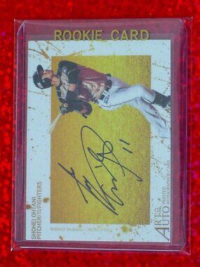Shohei Ohtani 2014 Art Auto Facsimile Signature Card